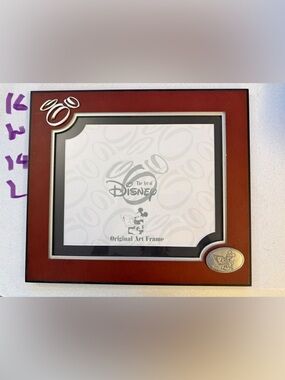 The Art of Disney Original Art Frame - Red Wood Frame